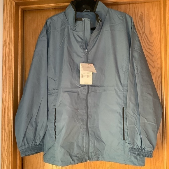 🌟Plus  2X windproof/water resistant sport Jacket Golf - Picture 1 of 10